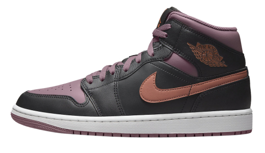 Air Jordan 1 Mid SE Sky J Mauve Black/Sky J Orange-Sky J Mauve-White FB9911-008