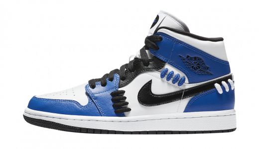 Air Jordan 1 Mid SE WMNS Sisterhood Game Royal/Black-White CV0152-401