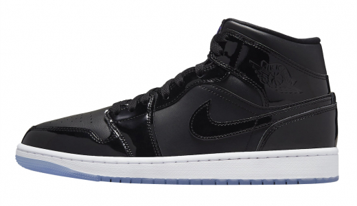 Air Jordan 1 Mid Space Jam Black/Dark Concord-White DV1308-004