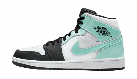 Air Jordan 1 Mid Tropical Twist White/Black-Tropical Twist 554724-132