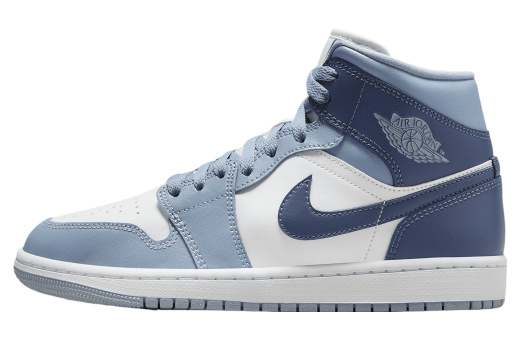 Air Jordan 1 Mid WMNS Sail / Blue Grey / Diffused Blue Sail/Blue Grey/White/Diffused Blue BQ6472-140