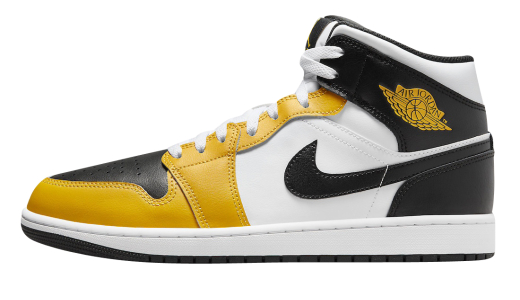 Air Jordan 1 Mid Yellow Ochre Yellow Ochre/Black-White-Yellow Ochre DQ8426-701