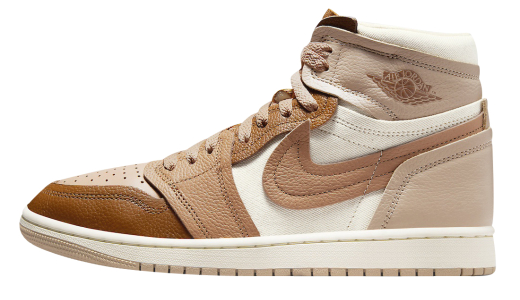 Air Jordan 1 MM High WMNS Legend Medium Brown Legend Medium Brown/Legend Dark Brown-Legend Coffee-Legend Light Brown-Muslin FB9891-200