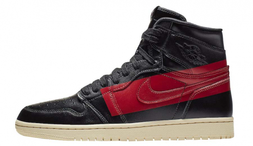 Air Jordan 1 Retro High OG Defiant Couture Black/Gym Red-Muslin BQ6682-006