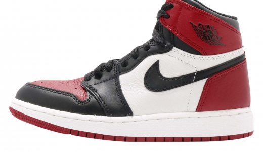 Air Jordan 1 Retro High OG GS Bred Toe Gym Red/Black-summit White 575441610