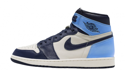 Air Jordan 1 Retro High OG Obsidian University Blue Sail/Obsidian-University Blue 555088-140