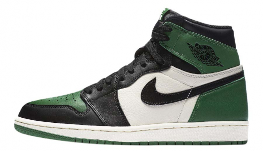 Air Jordan 1 Retro High OG Pine Green Pine Green/Sail-Black 555088-302