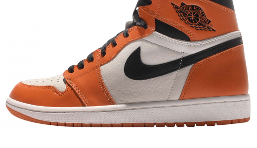 Air Jordan 1 Retro High OG Reverse Shattered Backboard Sail / Starfish - Black 555088113