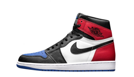 Air Jordan 1 Retro High OG Top 3 Black / Varsity Red - Varsity Royal 555088-026