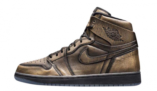 Air Jordan 1 Retro High Wings Black/Metallic Gold-Black AA2887-035