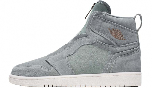 Air Jordan 1 WMNS High Zip Mica Green Mica Green/Sail-Metallic Red Bronze AQ3742-305