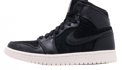 Air Jordan 1 WMNS Retro High Premium Black Black/Black AH7389001