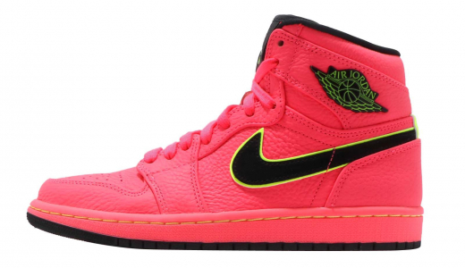 Air Jordan 1 WMNS Retro High Premium Hot Punch Hot Punch/Black-volt AQ9131600