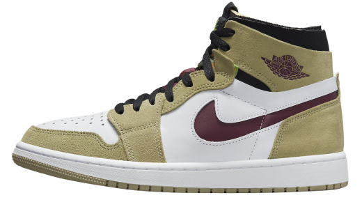 Air Jordan 1 Zoom Comfort Neutral Olive Neutral Olive/Altitude Green-Cherrywood Red CT0978-203