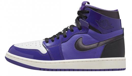 Air Jordan 1 Zoom Comfort Purple Patent Purple/Black-White CT0979-505