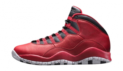 Air Jordan 10 - Bulls Over Broadway Gym Red / Black - Wolf Grey 705178601