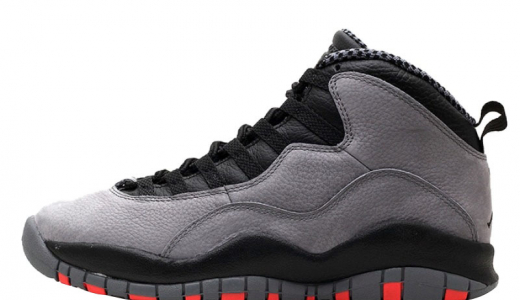 Air Jordan 10 GS Infrared Cool Grey / Infrared - Black 310806-023