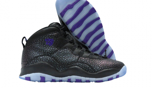 Air Jordan 10 GS Paris Black/Fierce Purple-Black 310806-018