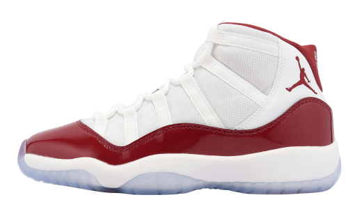 Air Jordan 11 GS Cherry White/Varsity Red-black 378038116