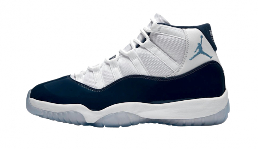 Air Jordan 11 GS Win Like 82 White/University Blue-Midnight Navy 378038-123