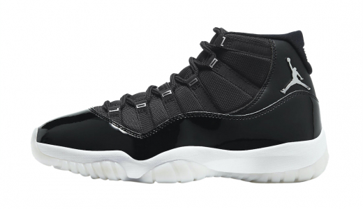 Air Jordan 11 Jubilee (25th Anniversary) Black/Clear-White-Metallic Silver CT8012-011