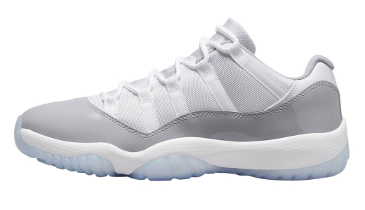 Air Jordan 11 Low Cement Grey White/University Blue-Cement Grey AV2187-140