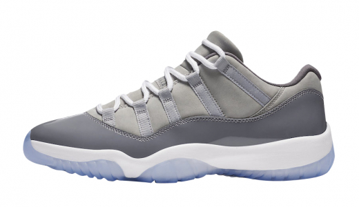 Air Jordan 11 Low Cool Grey Medium Grey/Gunsmoke-White 528895-003