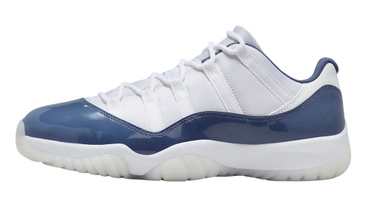 Air Jordan 11 Low Diffused Blue White/Midnight Navy-Diffused Blue-Football Grey FV5104-104