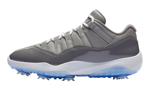 Air Jordan 11 Low Golf Cool Grey Medium Grey/Gunsmoke-White AQ0963-002