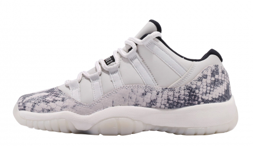 Air Jordan 11 Low GS Snakeskin Light Bone Light Bone/University Red-sail CD6847002