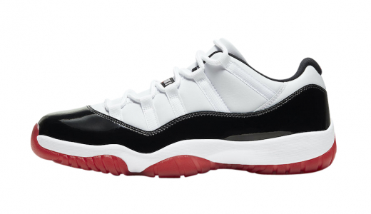 Air Jordan 11 Low Gym Red White/University Red-Black-True Red AV2187-160