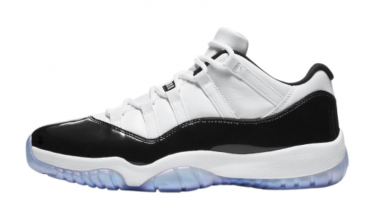 Air Jordan 11 Low Iridescent White/Emerald Rise-Black 528895-145