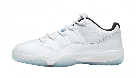 Air Jordan 11 Low Legend Blue White/White-Black-Legend Blue AV2187-117