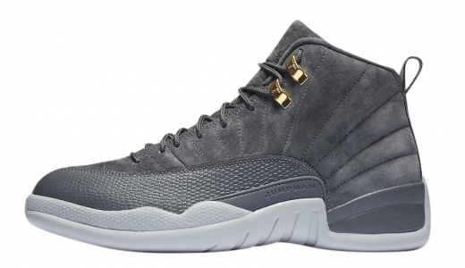 Air Jordan 12 Dark Grey Dark Grey/Dark Grey-Wolf Grey 130690-005