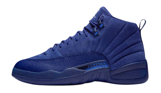 Air Jordan 12  Deep Royal Blue Deep Royal Blue / White - Metallic Silver 130690400