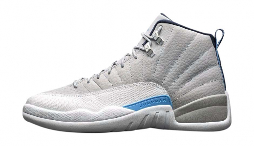 Air Jordan 12 Grey University Blue Grey / University Blue - White 130690007