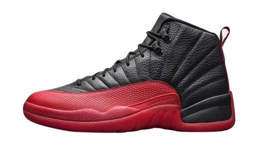 Air Jordan 12 GS Flu Game Black/Varsity Red 153265 002