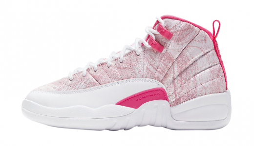 Air Jordan 12 GS ice Cream White/Arctic Punch-Hyper Pink 510815-101