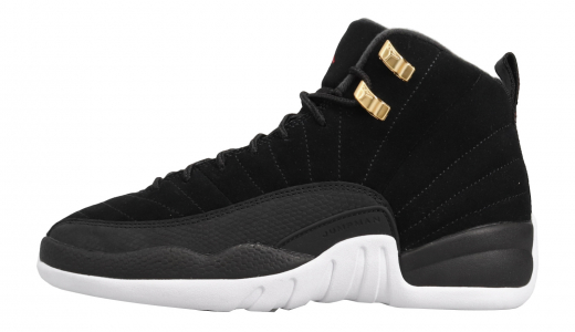 Air Jordan 12 GS Reverse Taxi Black/Black-white-taxi 153265017