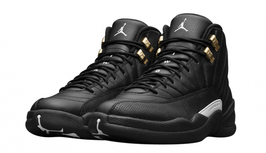 Air Jordan 12 GS The Master Black/Rattan-White-Metallic Gold 153265-013