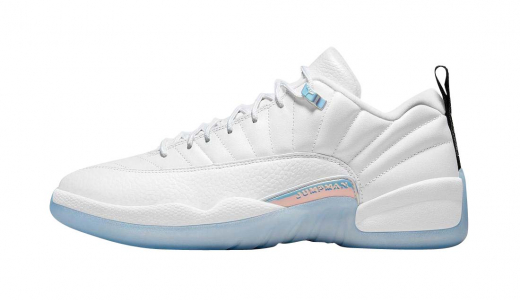 Air Jordan 12 Low Easter (Lagoon Pulse) White/White-Multi-Color DB0733-190