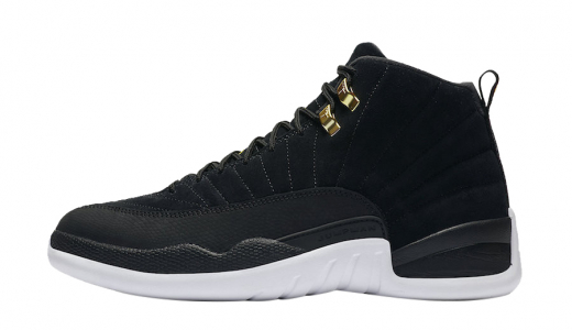 Air Jordan 12 Reverse Taxi Black/White-Taxi-Black 130690-017