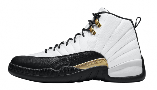 Air Jordan 12 Royalty White/Black-Metallic Gold CT8013-170