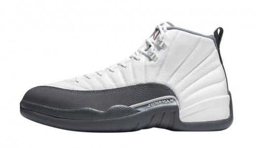 Air Jordan 12 White Dark Grey White/Dark Grey-Gym Red 130690-160