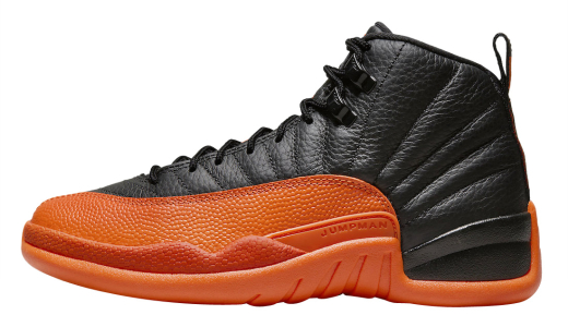 Air Jordan 12 WMNS Brilliant Orange Black/Brilliant Orange-White FD9101-081