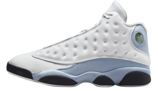 Air Jordan 13 Blue Grey White/Yellow Ochre-Blue Grey-Black 414571-170