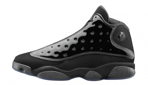 Air Jordan 13 Cap And Gown Black/Black 414571-012