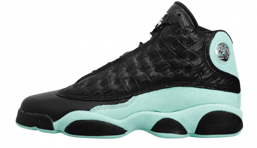 Air Jordan 13 GS Island Green Black/Metallic Silver 884129030