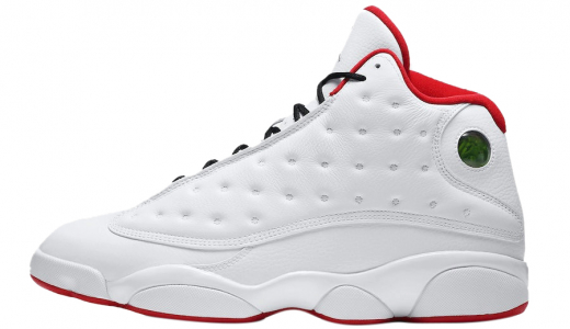 Air Jordan 13 History of Flight White/Metallic Silver-University Red 414571-103