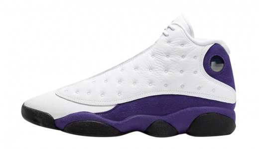 Air Jordan 13 Lakers White/Black-Court Purple-University Gold 414571-105